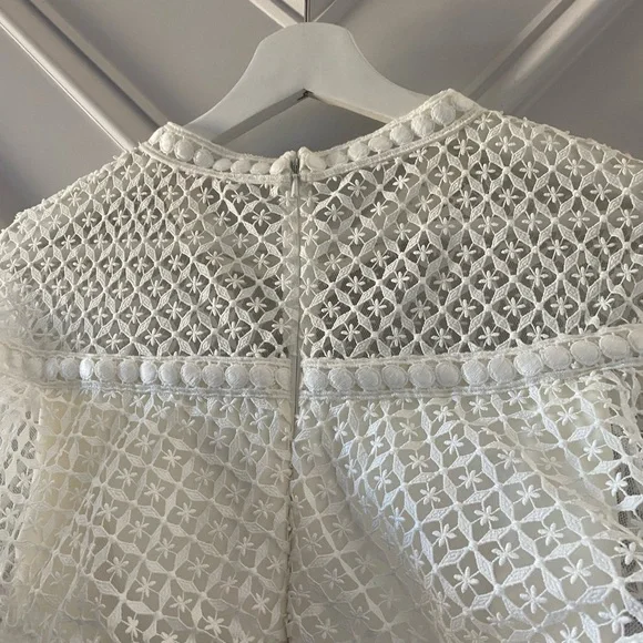 Jovani White Scuba Interview Dress - Picture 5 of 6